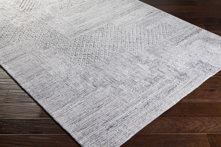 Northford Gray Modern Geometrical Design Hand Tufted Area Rug