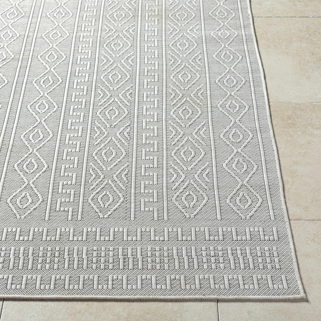 Nuela Light Gray Bohemian Style Rug - The Rug Decor