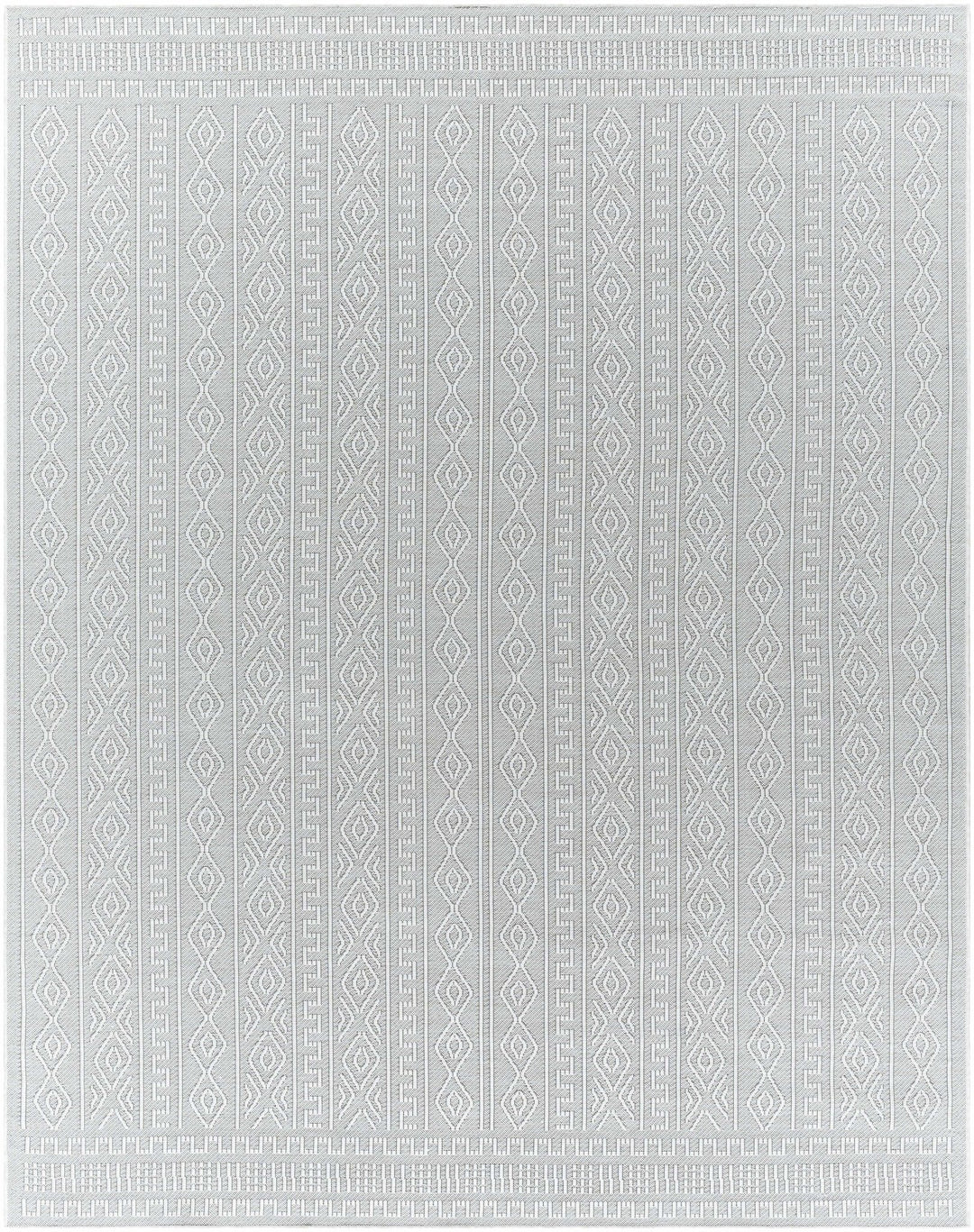 Nuela Light Gray Bohemian Style Rug - The Rug Decor