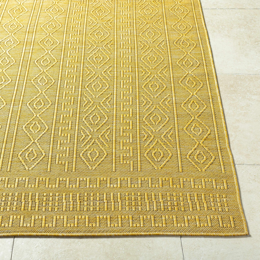 Nuela Mustard Bohemian Style Rug - The Rug Decor