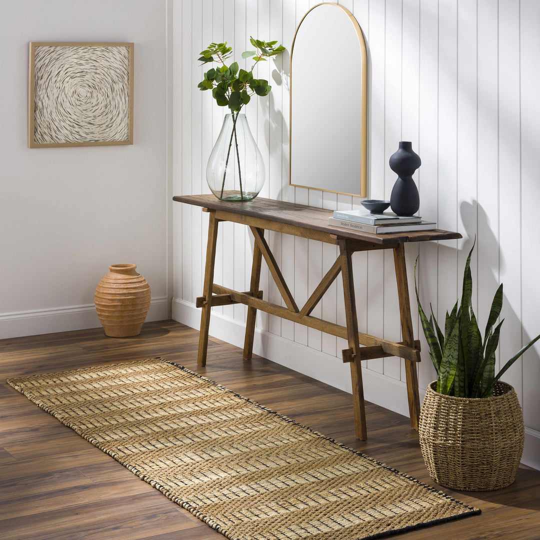 Numurkah Tan Modern Style Hand Woven Area Rug
