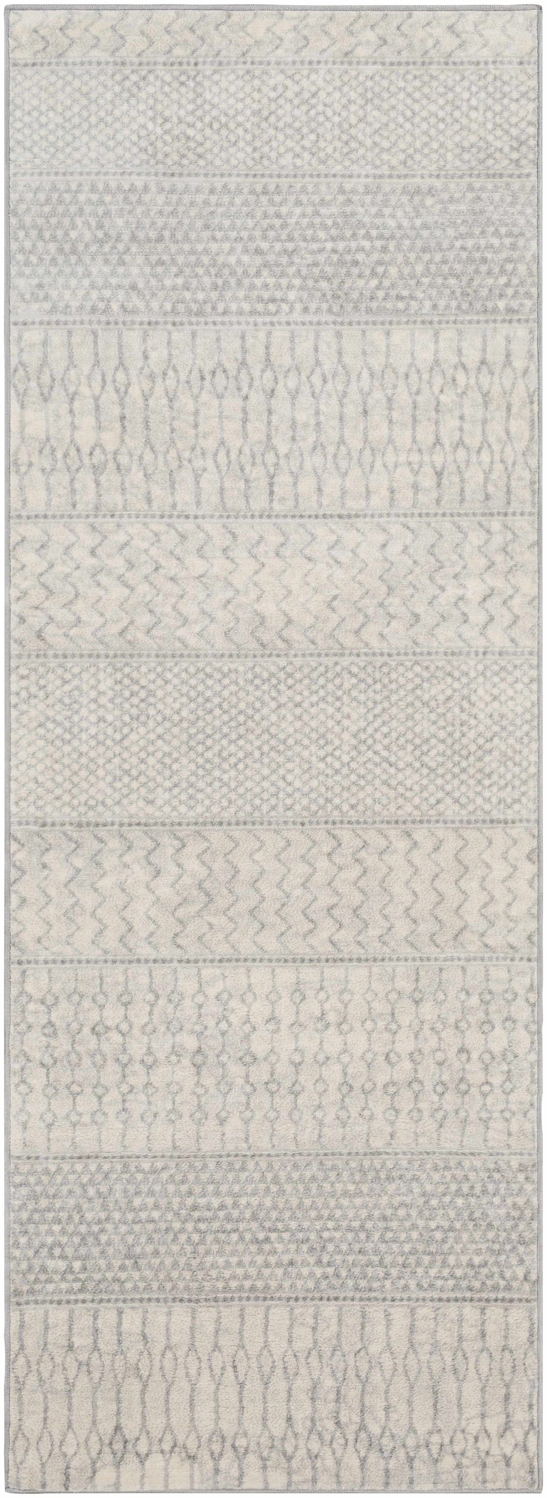 Nunda Gray And Beige Modern Style Area Rug