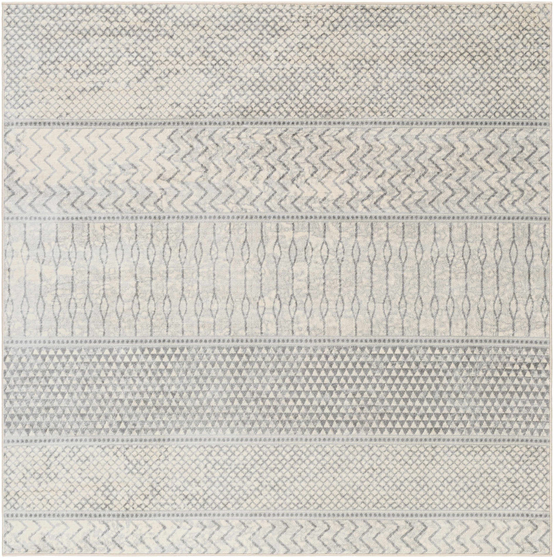 Nunda Gray And Beige Modern Style Area Rug