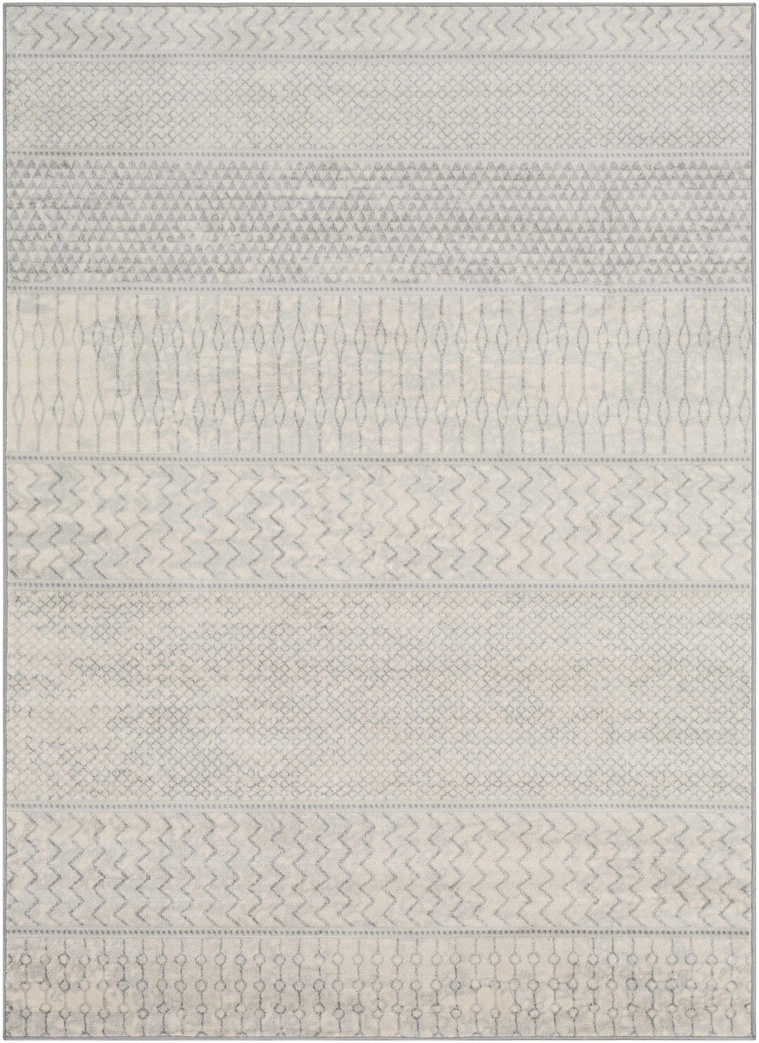 Nunda Gray And Beige Modern Style Area Rug - The Rug Decor