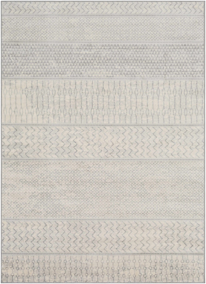 Nunda Gray And Beige Modern Style Area Rug - The Rug Decor