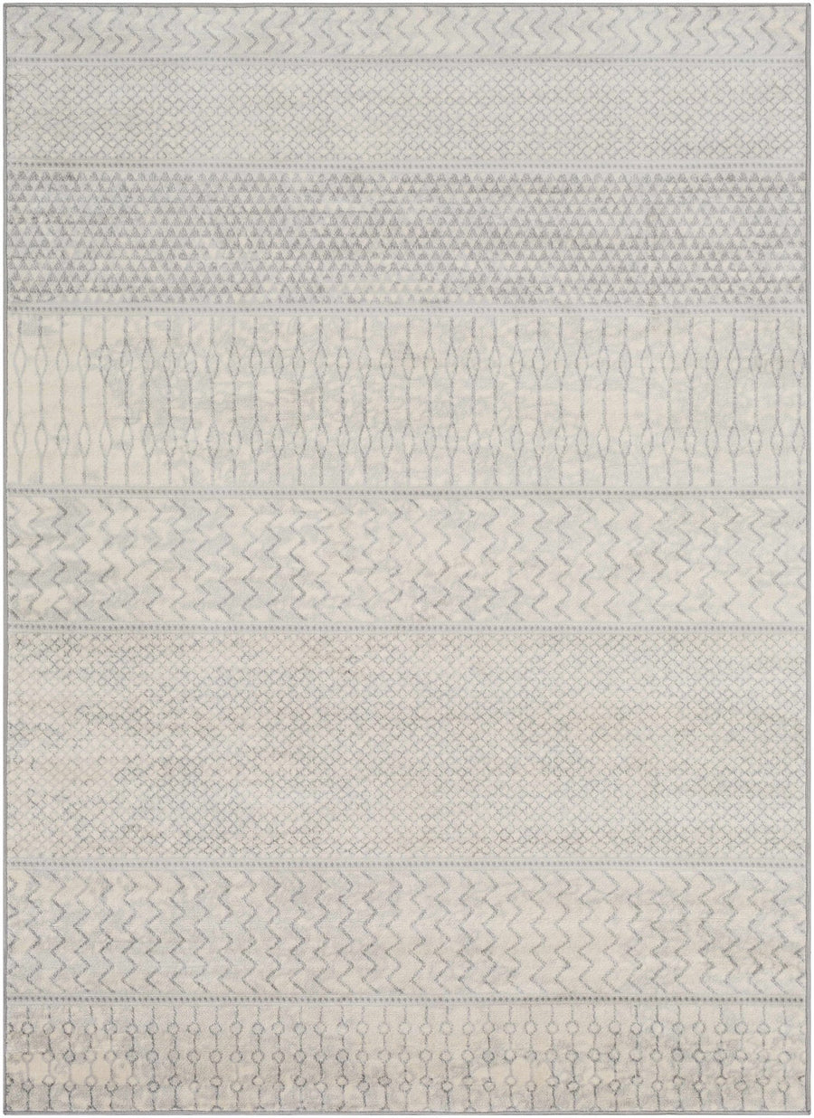 Nunda Gray And Beige Modern Style Area Rug - The Rug Decor