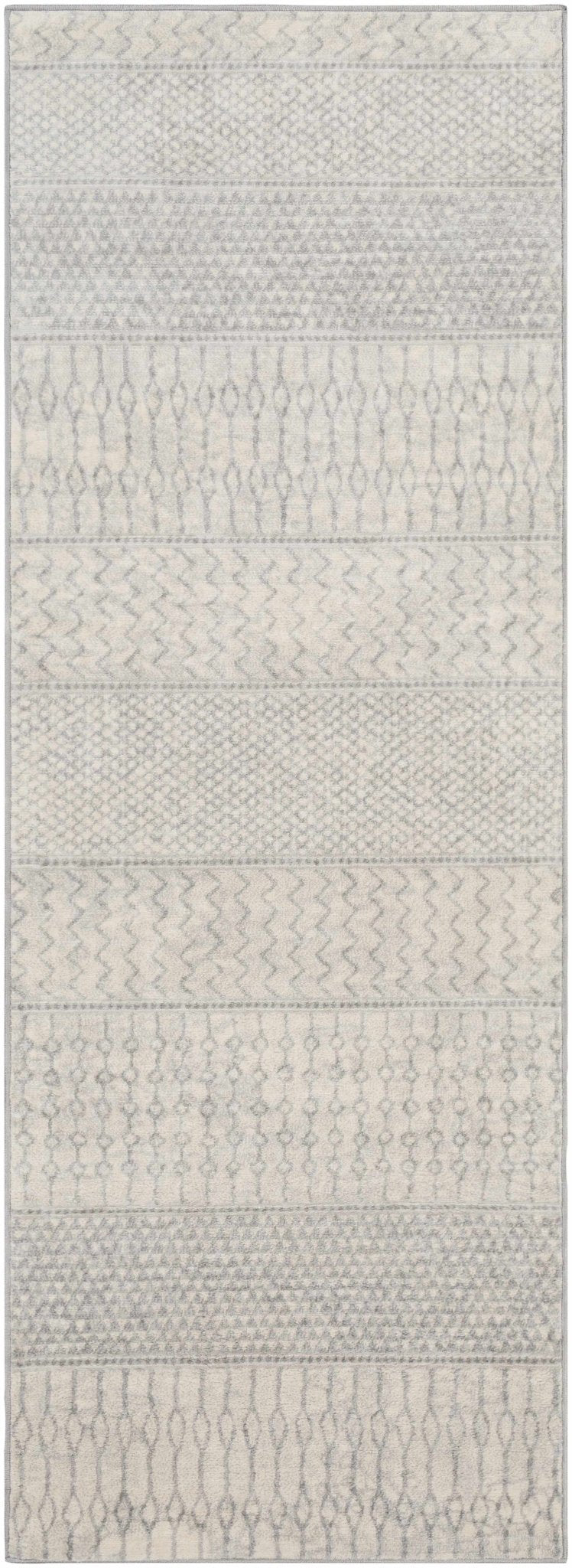 Nunda Gray And Beige Modern Style Area Rug - The Rug Decor