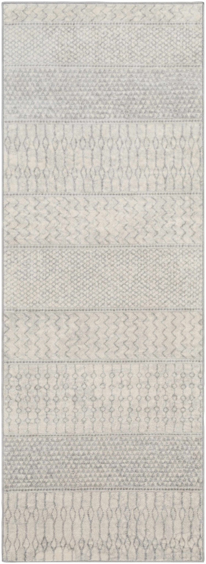 Nunda Gray And Beige Modern Style Area Rug - The Rug Decor