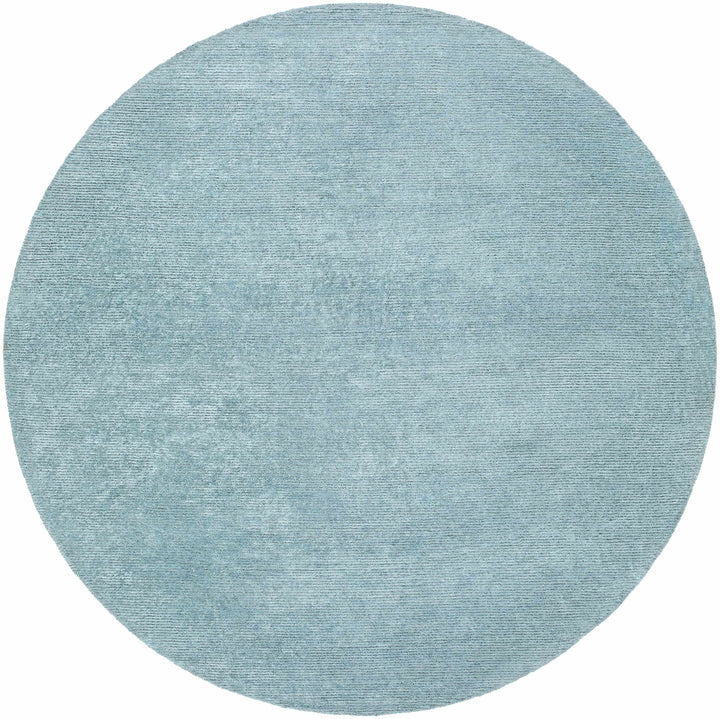 Nuray Modern Solid Design Blue Hand Tufted Wool Area Rug - The Rug Decor