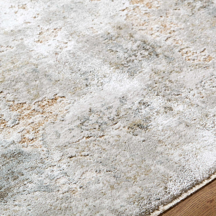 Nurit Modern Floral Design Beige And Gray Area Rug - The Rug Decor