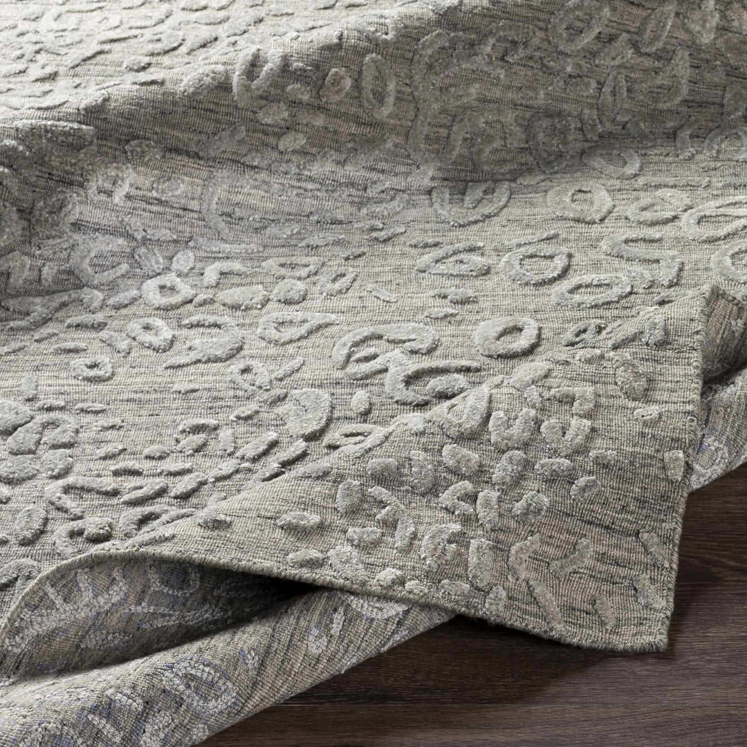 Newburn Modern Style Gray Hand Loom Area Rug