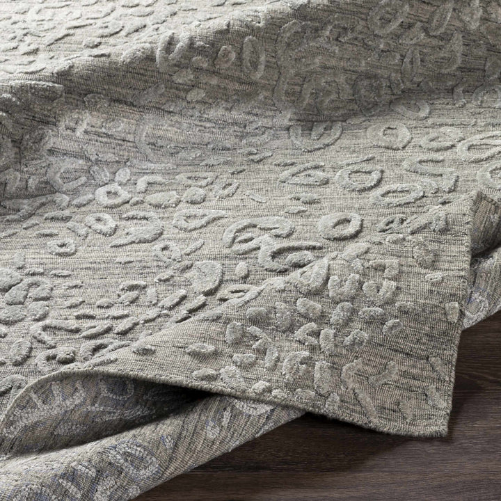 Newburn Modern Style Gray Hand Loom Area Rug