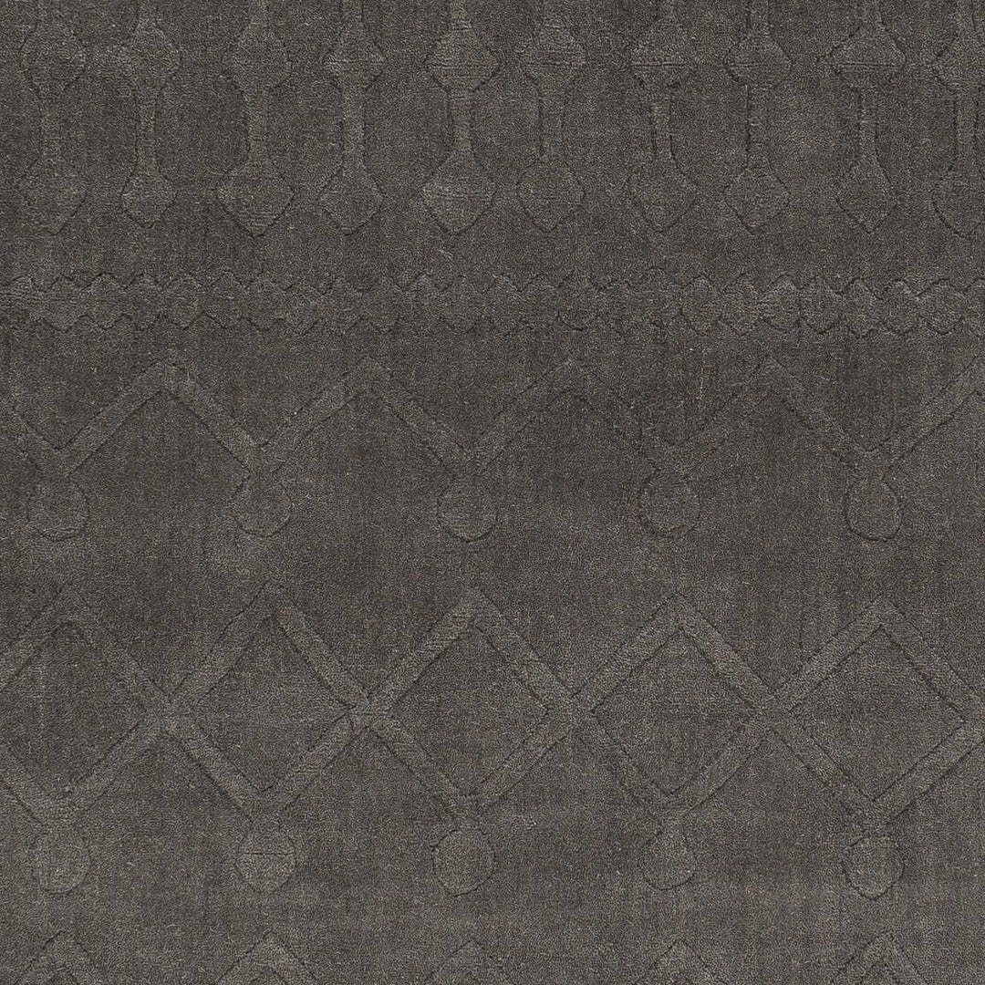 Newtonhill Charcoal Modern Style Hand Loom Area Rug