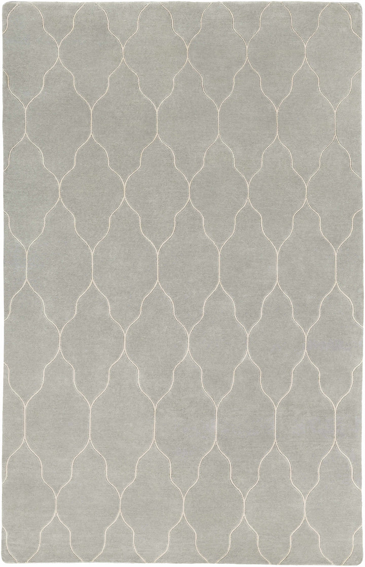 Nyack Gray And Beige Modern Geometrical Design Area Rug