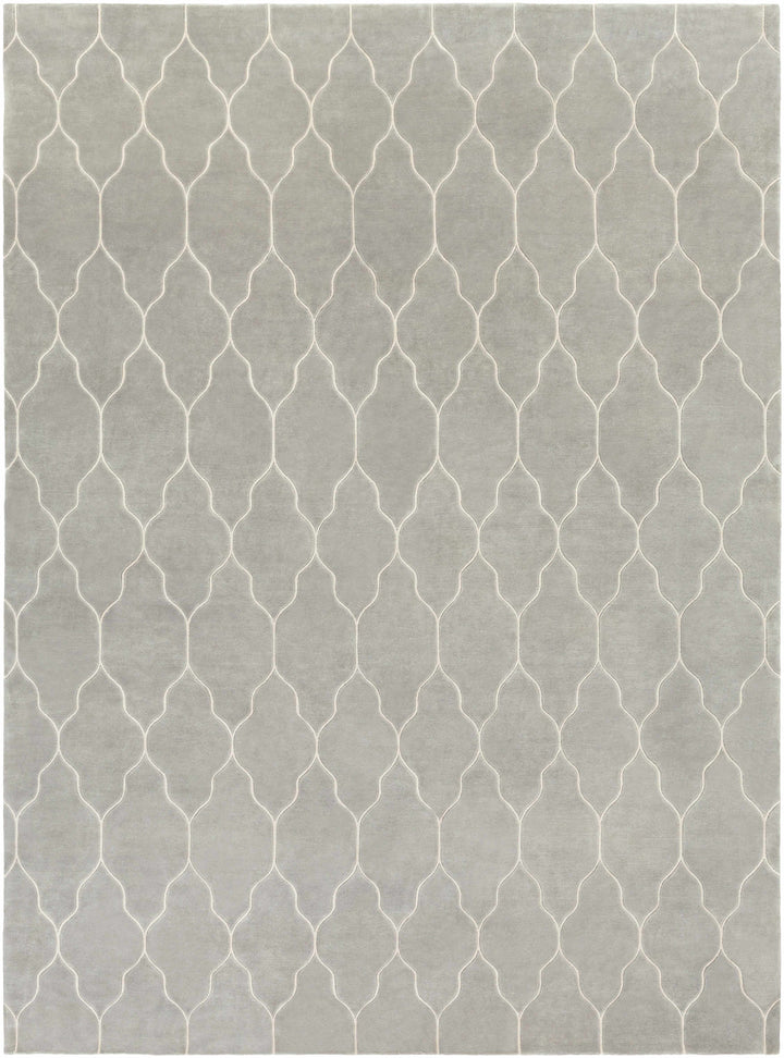 Nyack Gray And Beige Modern Geometrical Design Area Rug
