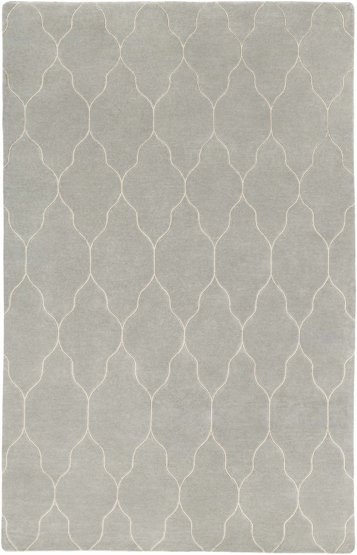 Nyack Gray And Beige Modern Geometrical Design Area Rug - The Rug Decor