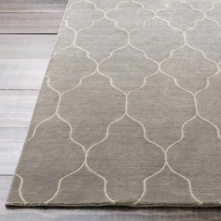 Nyack Gray And Beige Modern Geometrical Design Area Rug - The Rug Decor
