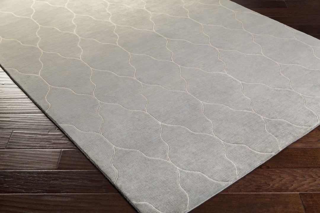 Nyack Gray And Beige Modern Geometrical Design Area Rug - The Rug Decor