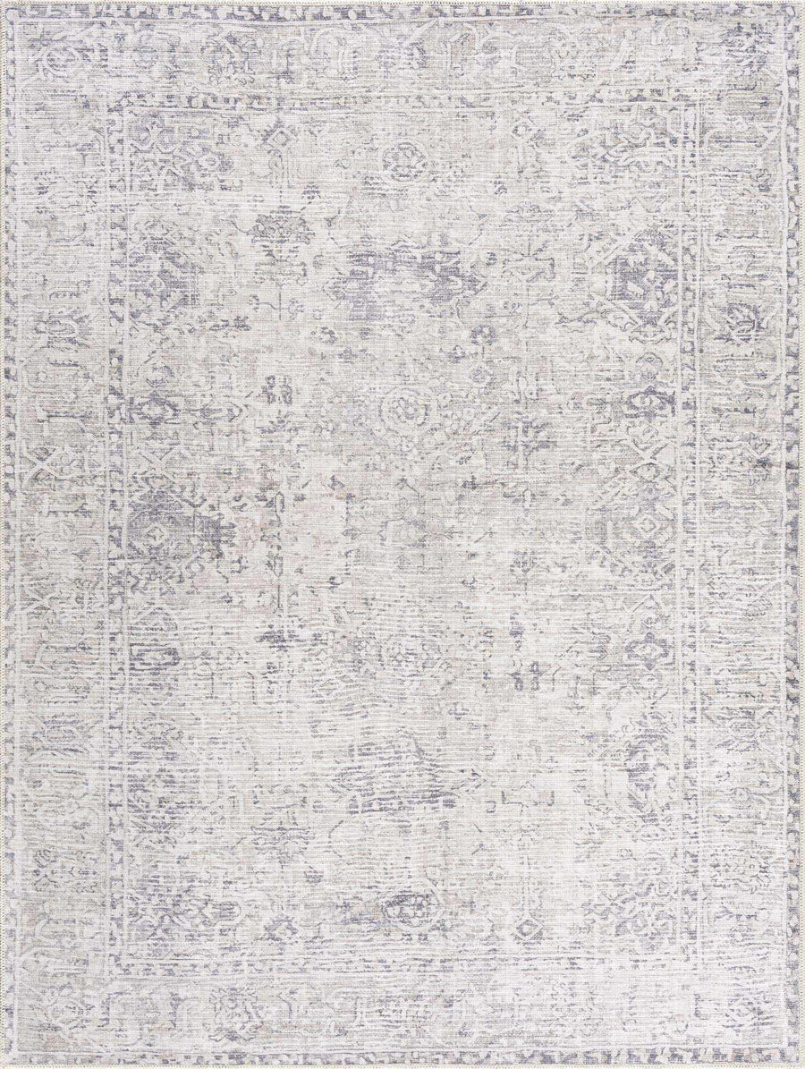 Nyako Gray Traditional Style Area Rug - The Rug Decor