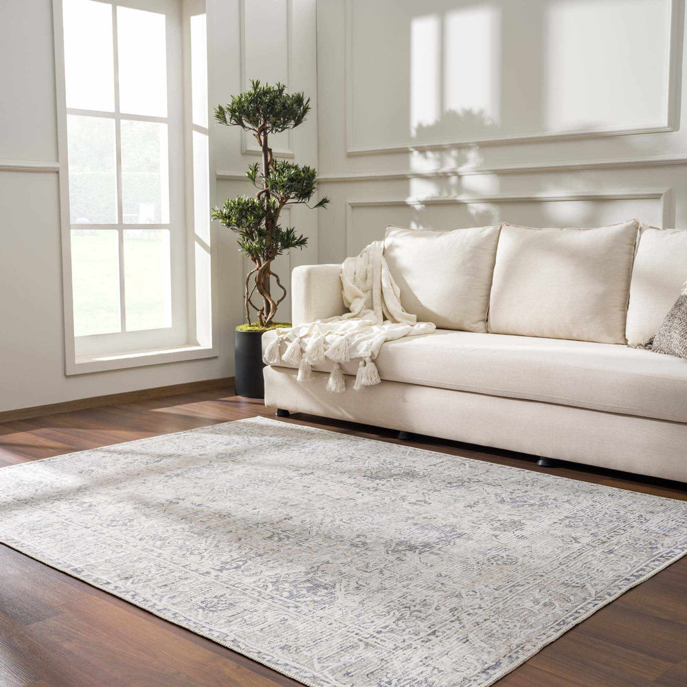 Nyako Gray Traditional Style Area Rug - The Rug Decor