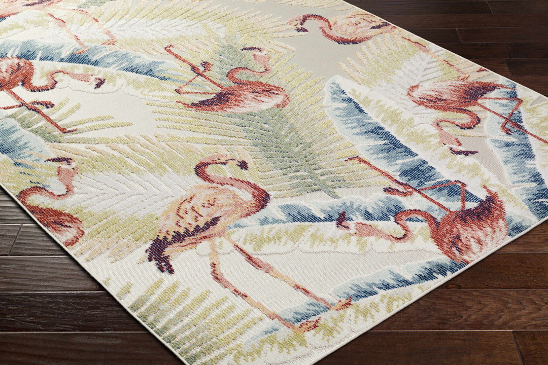 Nayan Modern Style Multicolor Outdoor Area Rug