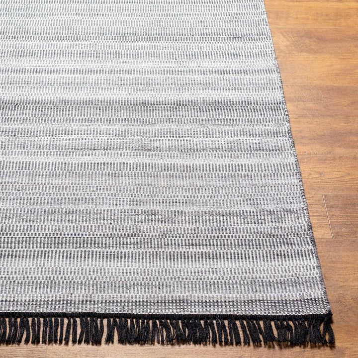 Ocampo Contemporary Ivory And Gray Hand Woven Rug - The Rug Decor