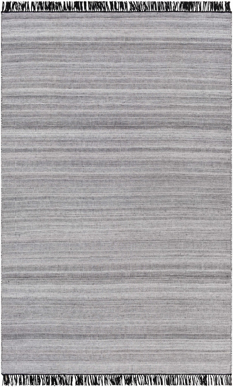 Ocampo Contemporary Ivory And Gray Hand Woven Rug - The Rug Decor
