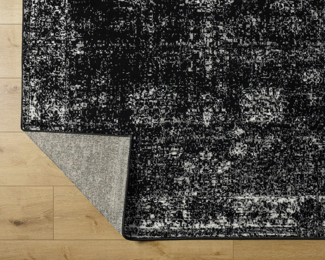 Odeda Black Traditional Style Rug - The Rug Decor