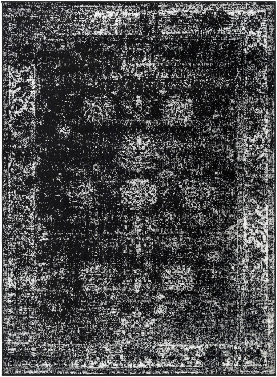 Odeda Black Traditional Style Rug - The Rug Decor