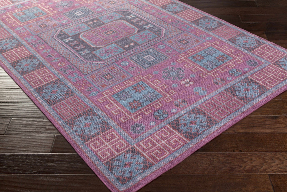 Ogden Traditional Purple And Blue Rug - The Rug Decor