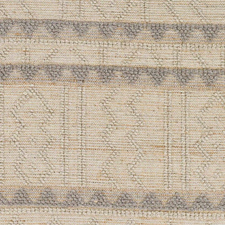 Okurcalar Modern Geometrical Design Beige Hand Woven Area Rug - The Rug Decor