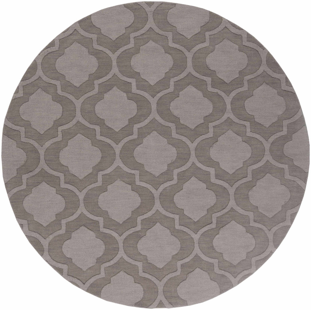 Oley Trellis Pattern Charcoal Hand Loom Rug - The Rug Decor