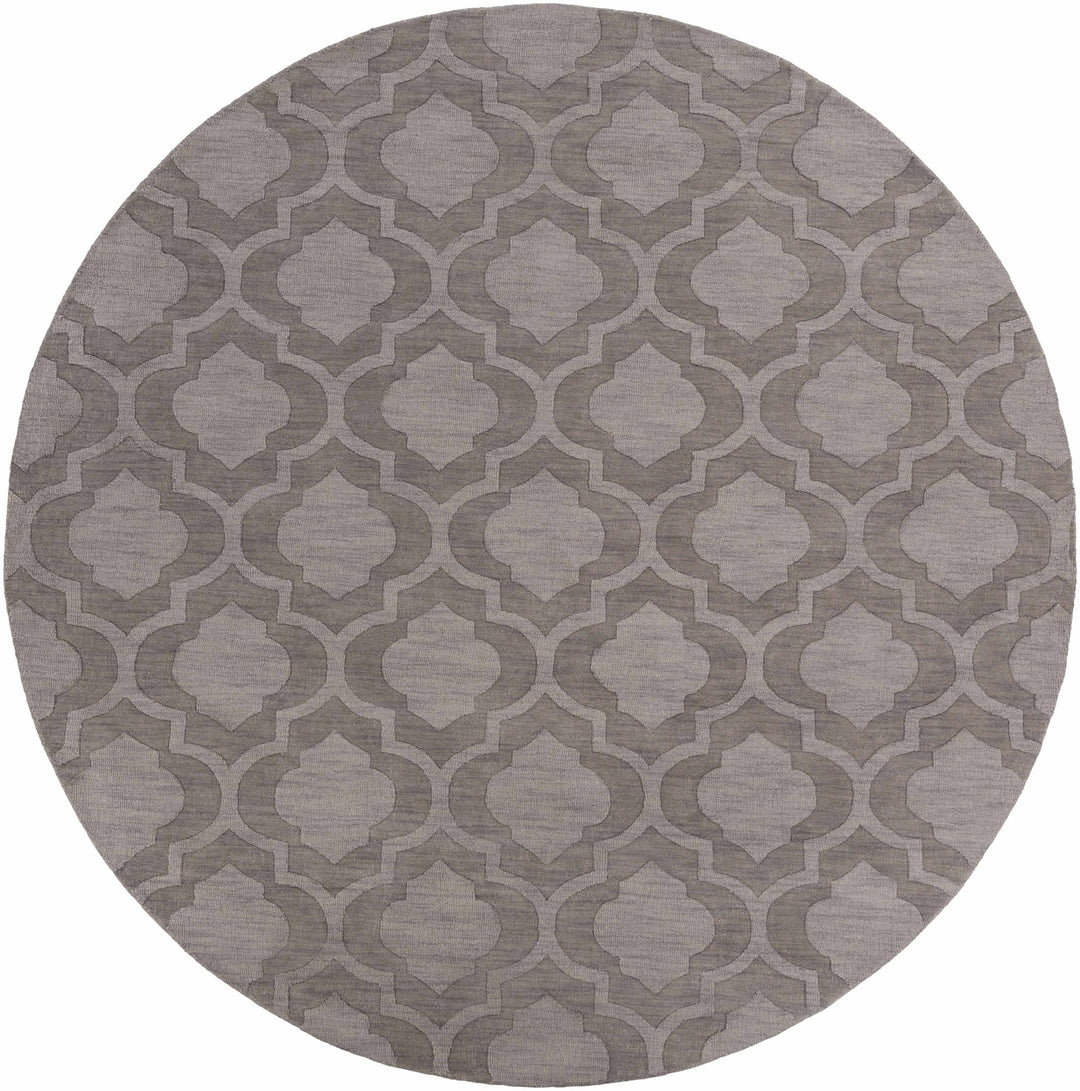Oley Trellis Pattern Charcoal Hand Loom Rug - The Rug Decor