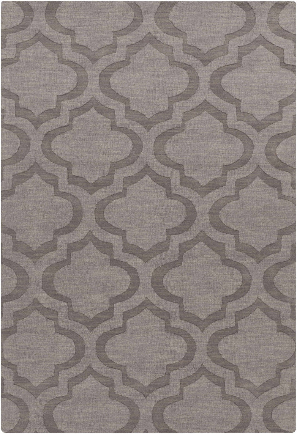Oley Trellis Pattern Charcoal Hand Loom Rug - The Rug Decor