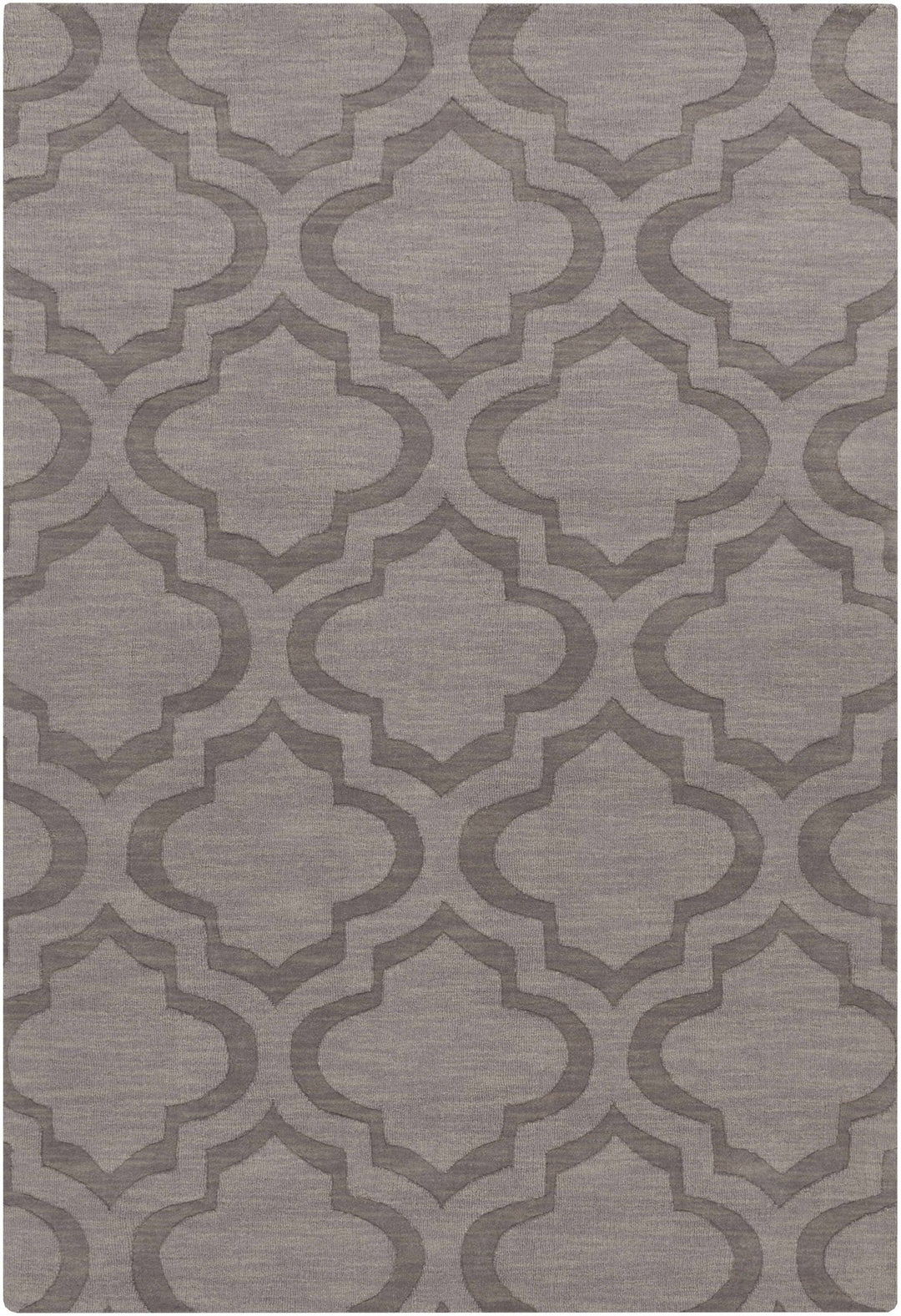 Oley Trellis Pattern Charcoal Hand Loom Rug - The Rug Decor