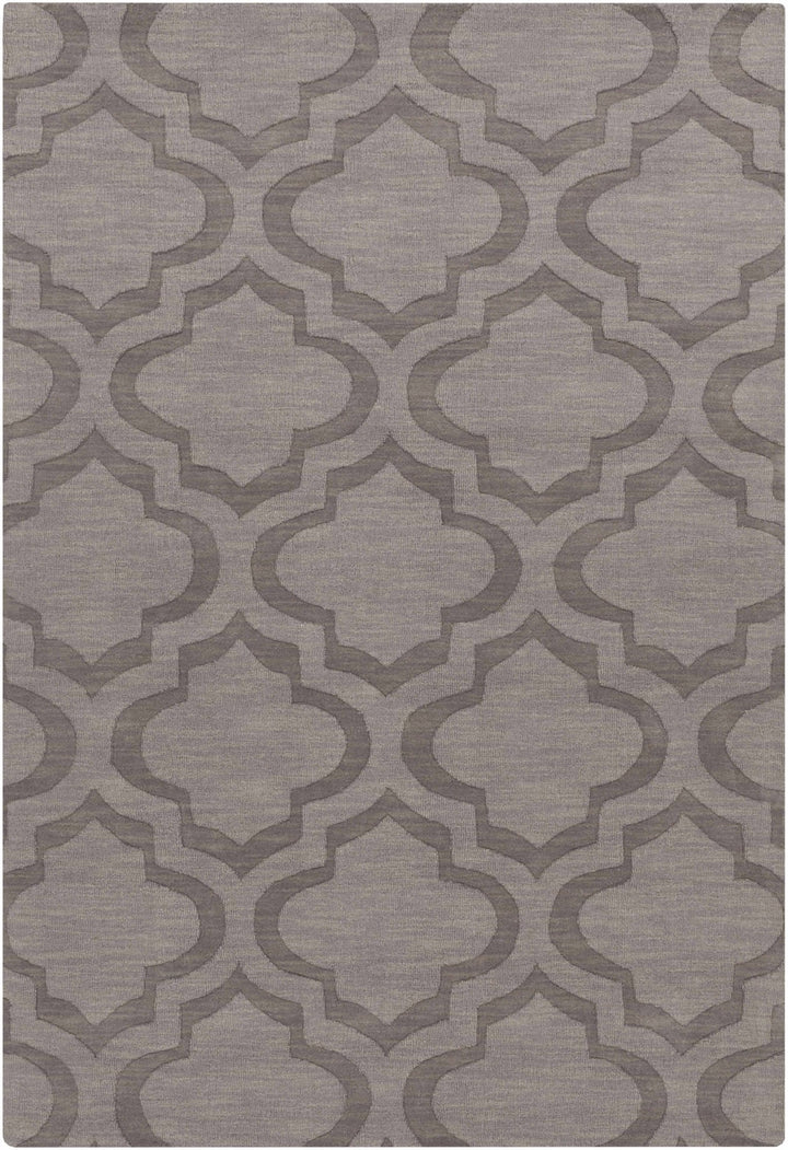 Oley Trellis Pattern Charcoal Hand Loom Rug - The Rug Decor