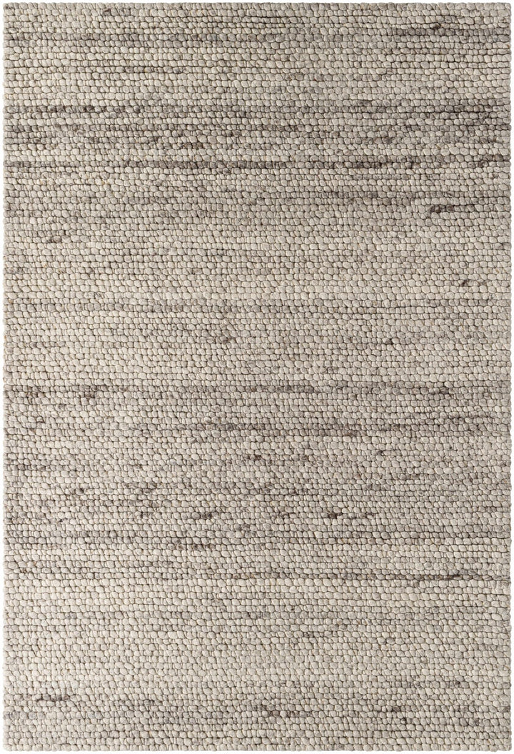 Olisa Modern contemporary Beige And Gray Wool Area Rug - The Rug Decor