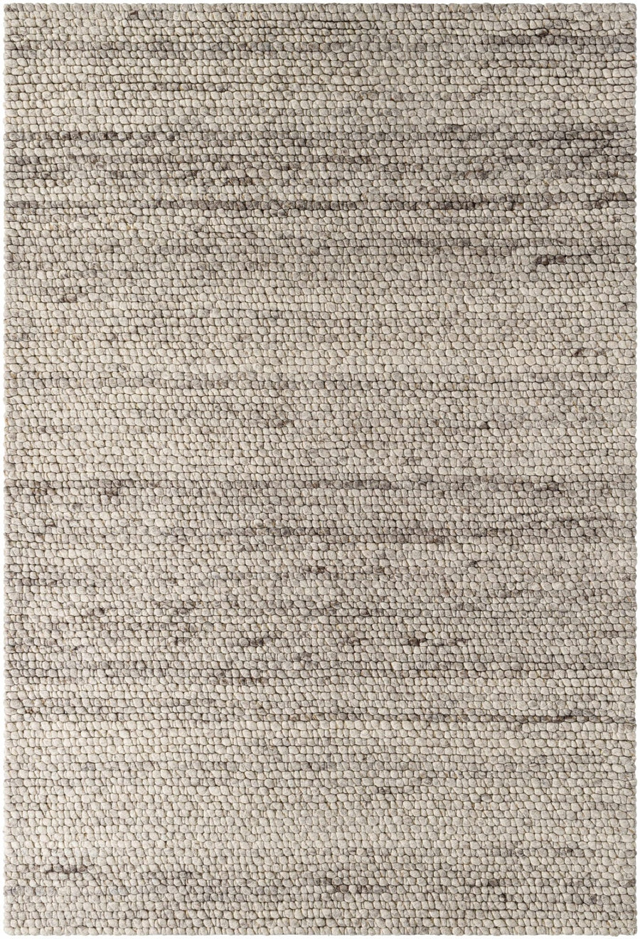 Olisa Modern contemporary Beige And Gray Wool Area Rug - The Rug Decor