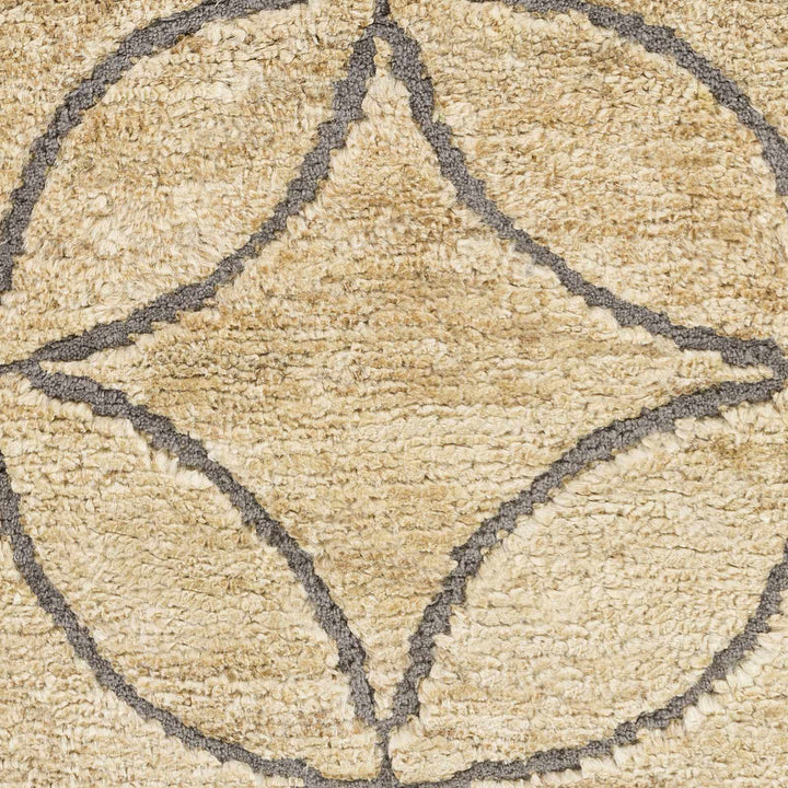 Olivebridge Modern Style Beige And Gray Hand Knotted Area Rug - The Rug Decor