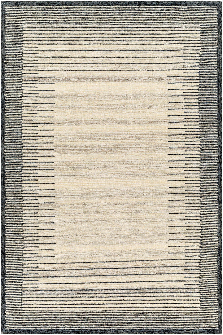 Omeo Beige Contemporary Style Hand Tufted Area Rug
