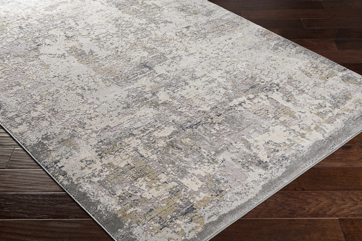 Ooralea Gray And Ivory Modern Abstract Design Area Rug