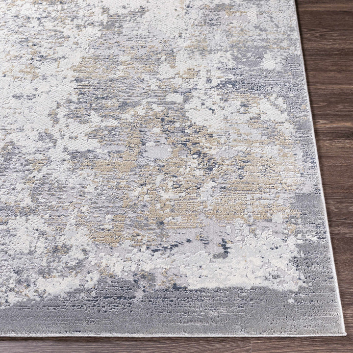 Ooralea Gray And Ivory Modern Abstract Design Area Rug