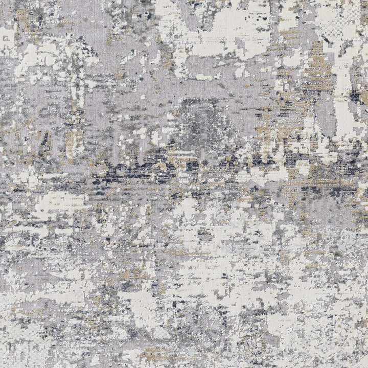 Ooralea Gray And Ivory Modern Abstract Design Area Rug