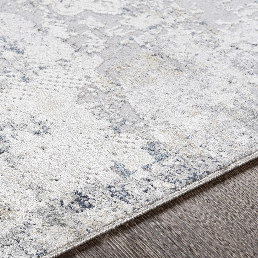 Ooralea Gray And Ivory Modern Abstract Design Area Rug