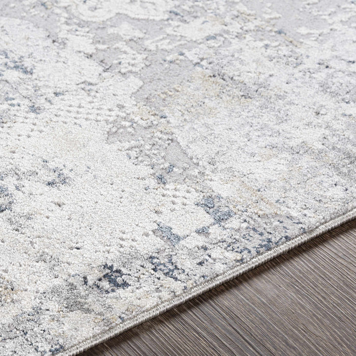 Ooralea Gray And Ivory Modern Abstract Design Area Rug