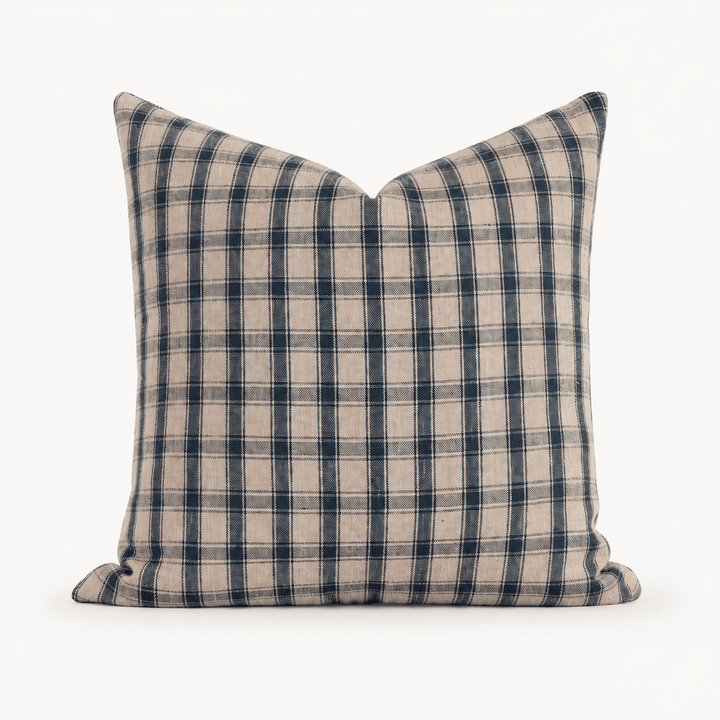 Opal Pillow Cover – Hand-Printed Linen - The Rug Decor