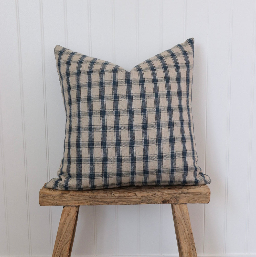 Opal Pillow Cover – Hand-Printed Linen - The Rug Decor