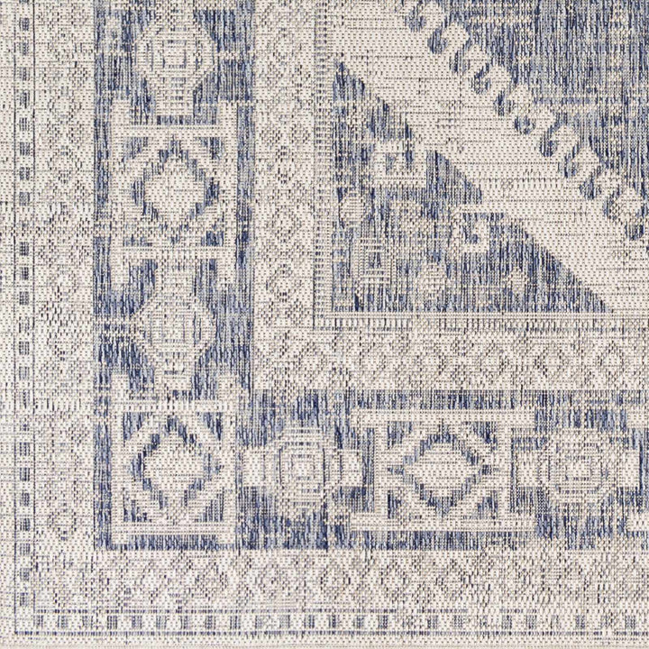 Opportunity Blue And Ivory Traditional Style Area Rug - The Rug Decor