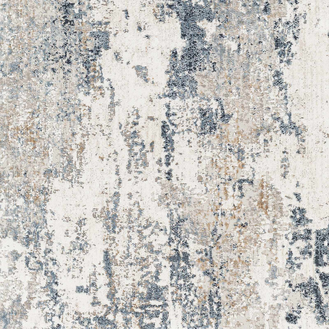 Ord Blue And Gray Modern Abstract Design Area Rug - The Rug Decor