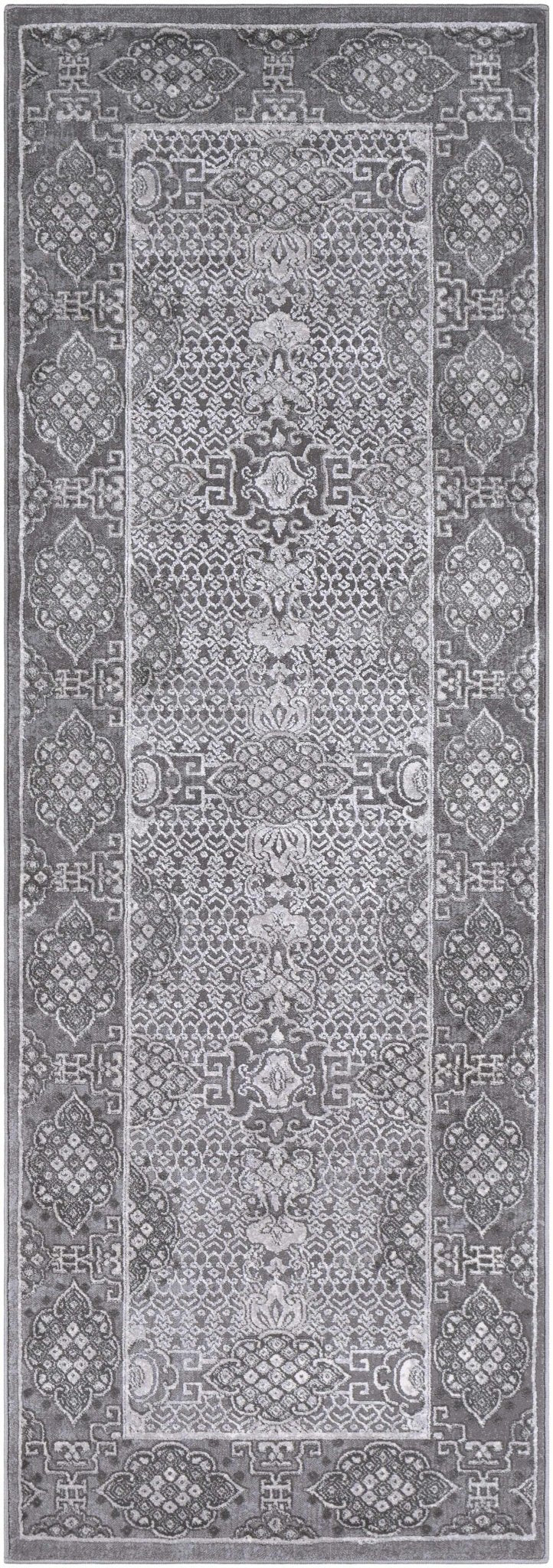 Ordway Gray Traditional Style Area Rug - The Rug Decor